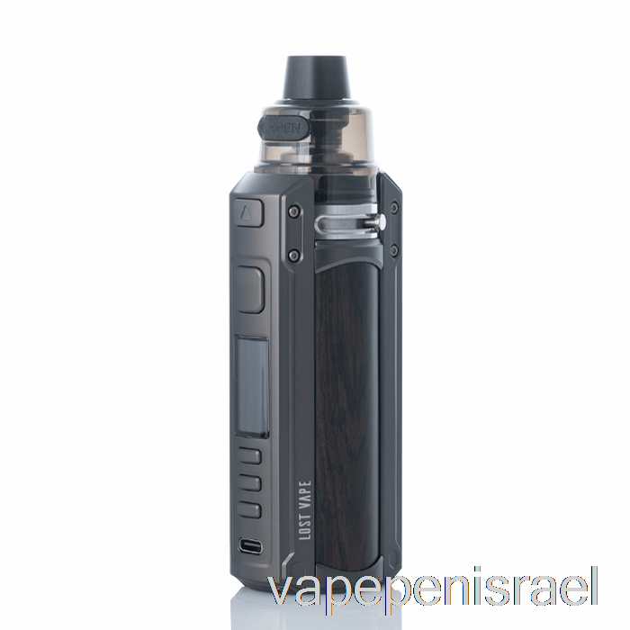 חד פעמי Vape Israel Lost Vape Ursa Quest 100w Pod Mod Kit Gunmetal/עץ הובנה